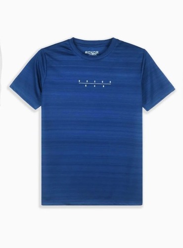 ROXOR-Mens-Dry-Fit-Teal-Navy-T-Shirt